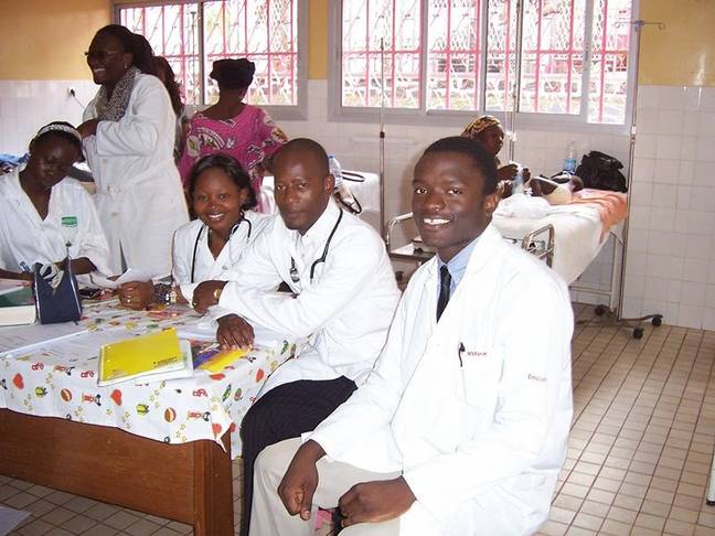 Desmond is now using his skills to improve health systems in Cameroon. Credit: Desmond Jumbam